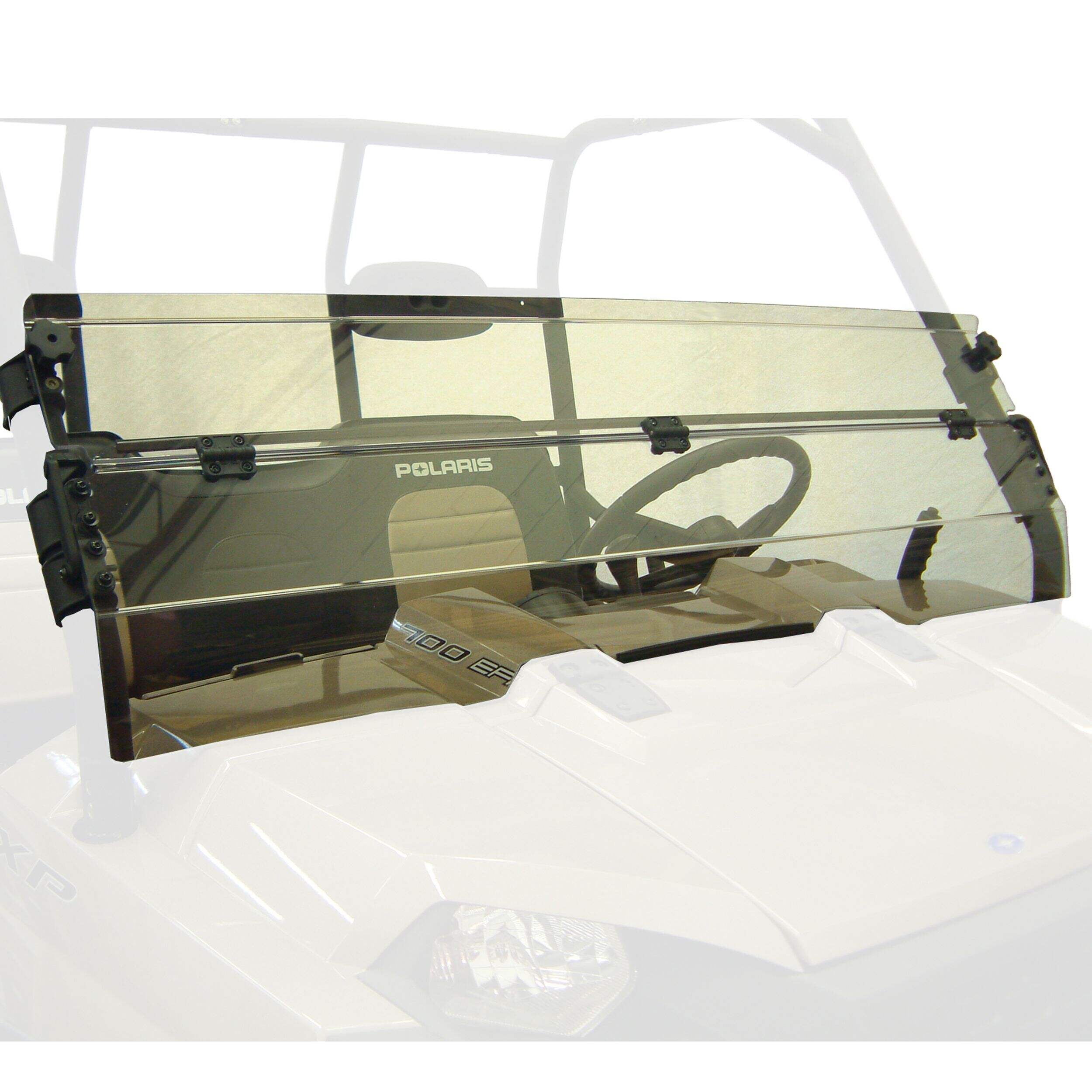 Kolpin Folding Windshield, Polaris Ranger XP Front_Angled_Right