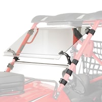 Kolpin Hard Coated Full Tilt Windshield, Kawasaki Teryx Front_Angled_Left