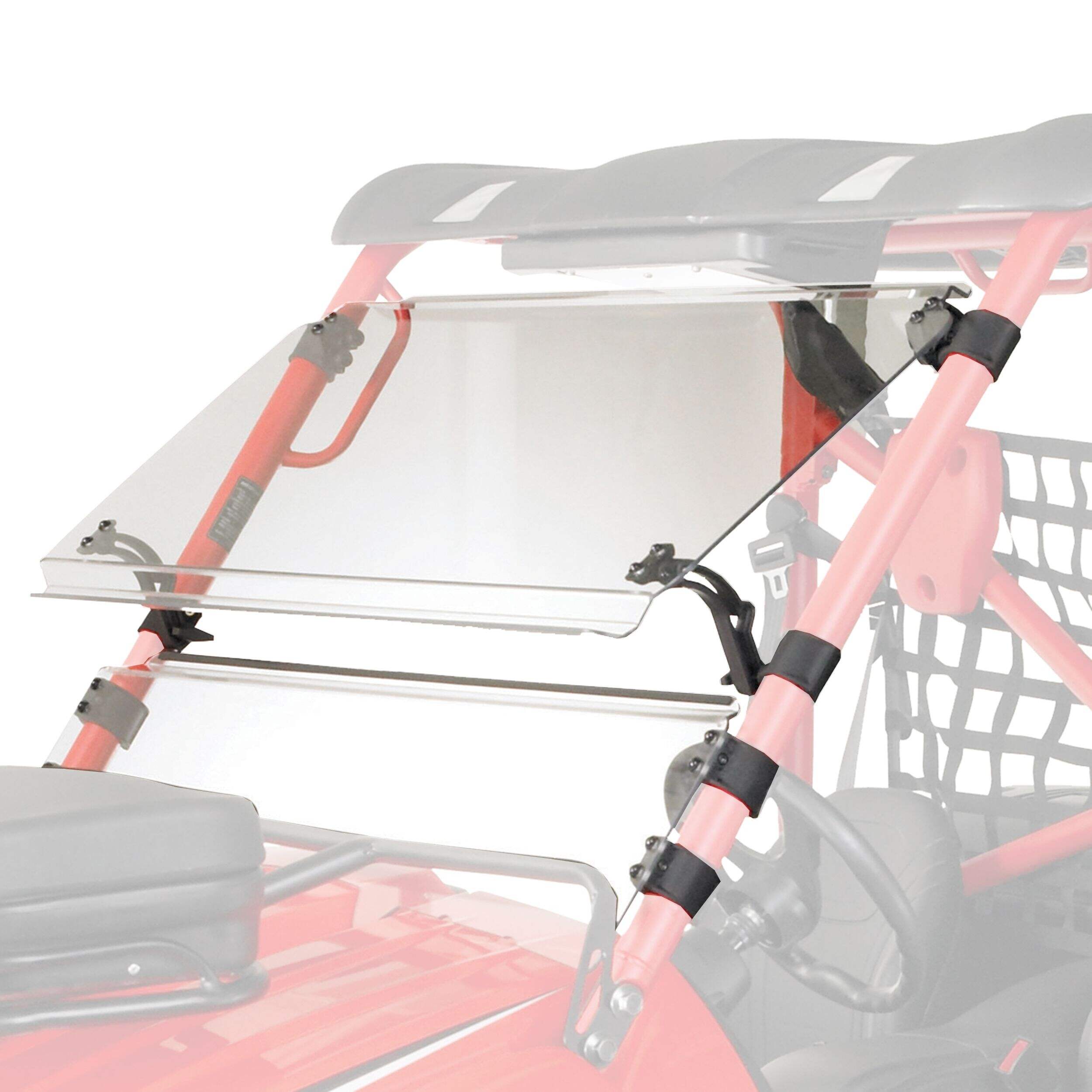 Kolpin Hard Coated Full Tilt Windshield, Kawasaki Teryx Front_Angled_Left