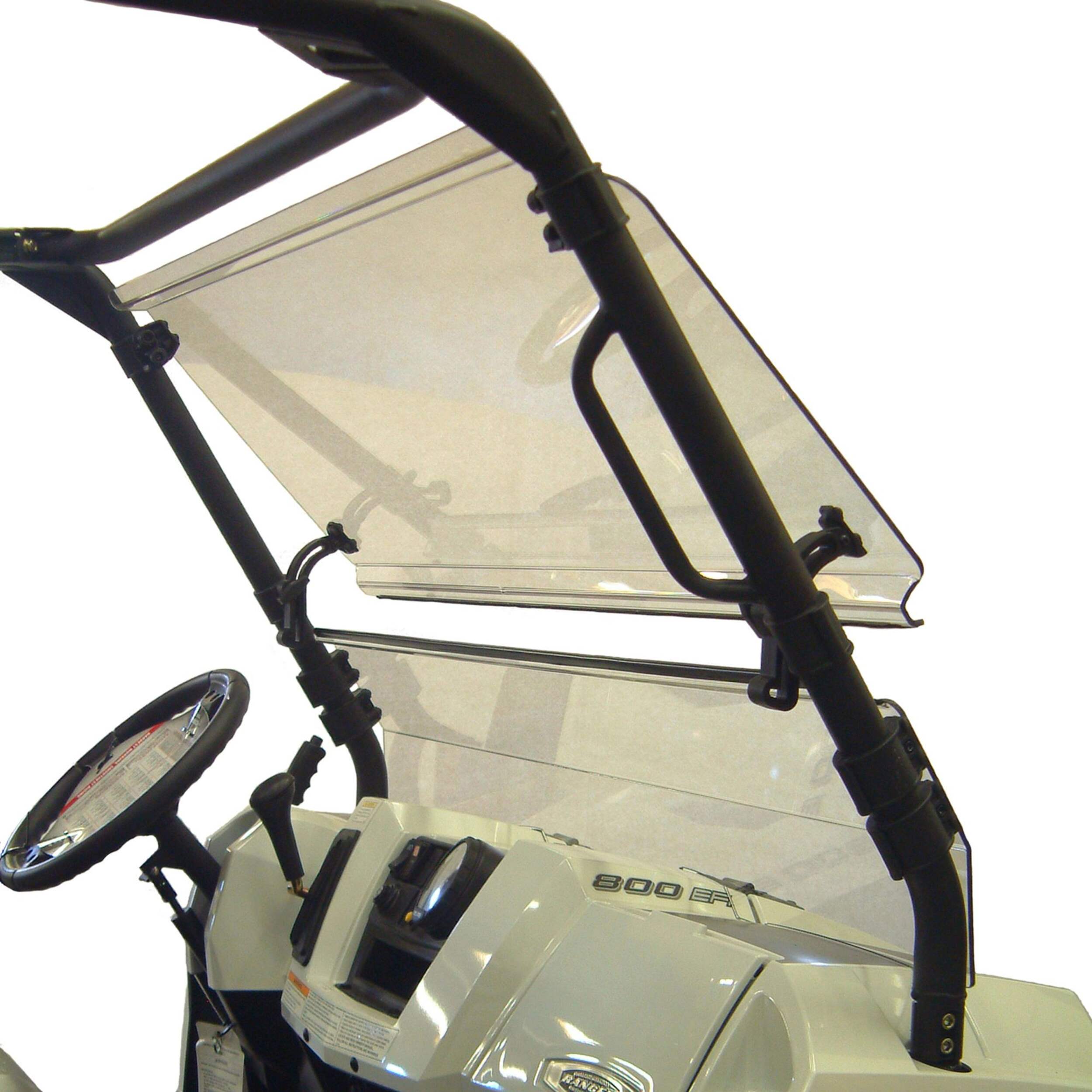 Kolpin Hard Coated Full Tilt Windshield, Polaris Ranger XP800 Back_Angled_Right