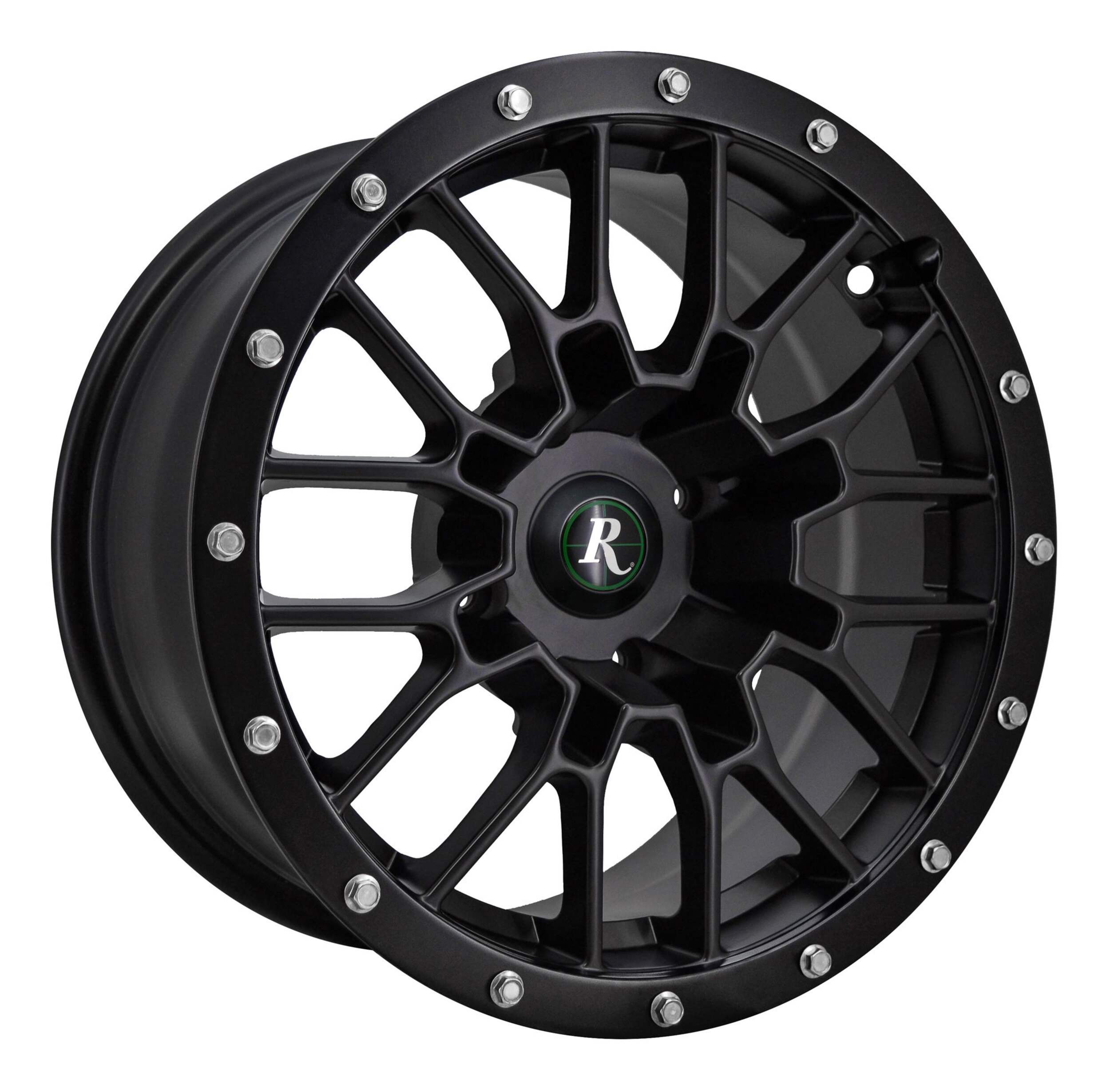 Remington RTC Series ATV/UTV Wheel, Satin Black Front_Angled_Left