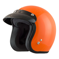 Casque de VTT ouvert pour la chasse VCAN, orange, choix de tailles Front_Angled_Left