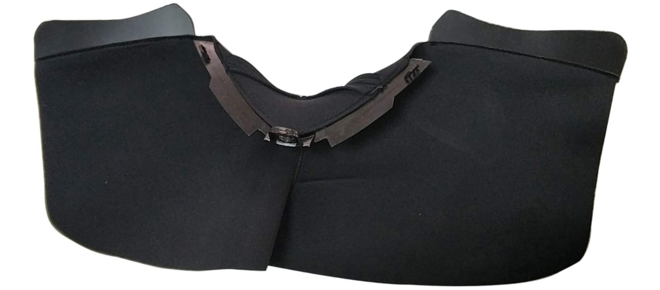 Rideau de menton Origine Corsa Ice, noir Front_Flat