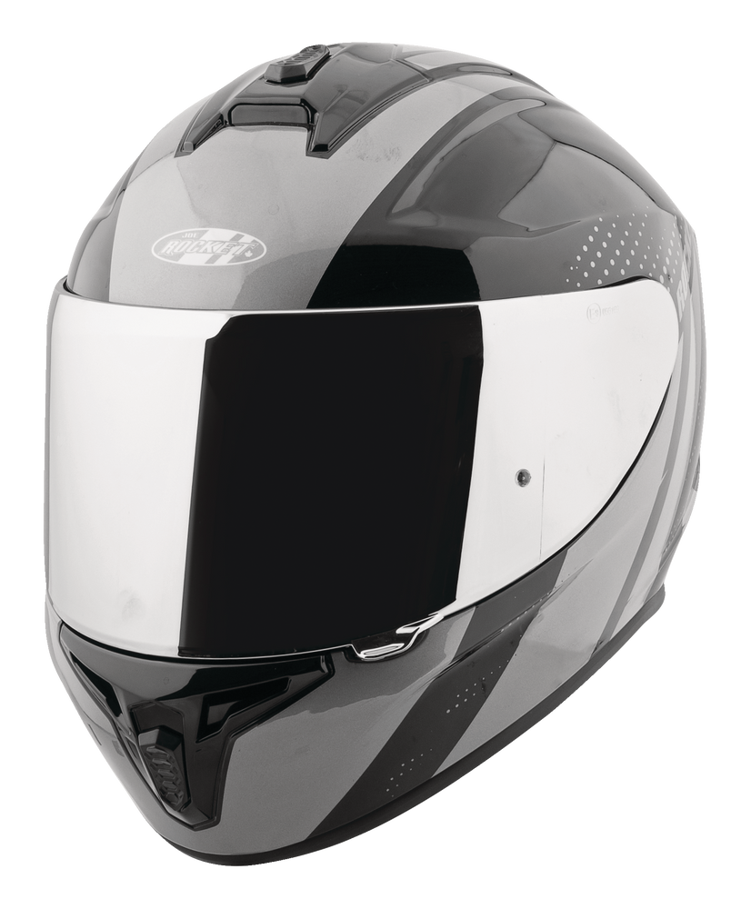 Joe Rocket RKT 8 Velocity Series Helmet, Black/Silver Canadian Tire