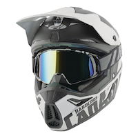 Joe Rocket RKT 22-S Series Helmet, Hardcore Canadian Front_Three_Fourths_Angled_Left