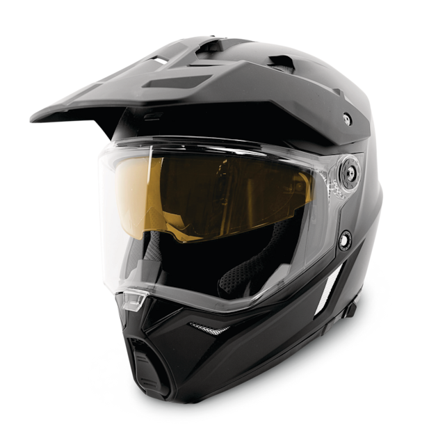 Joe Rocket RKT 26S Solid Snowmobile Helmet With Double Lens Shield