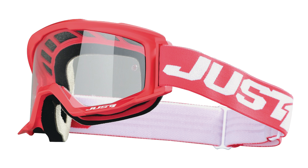 Just1 Vitro Powersports AntiFog ScratchResistant Goggles, Red/White Canadian Tire