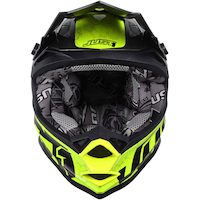 Casque de motocross Just1 J32, jeunes, jaune/camouflage