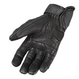 Gants de moto en cuir pour écran tactile Origine GP Midnight, choix de tailles Front_Flat