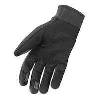 Gants de moto en cuir synthétique Origine DoubleDirt, dames, noir, choix de tailles Front_Angled_Right