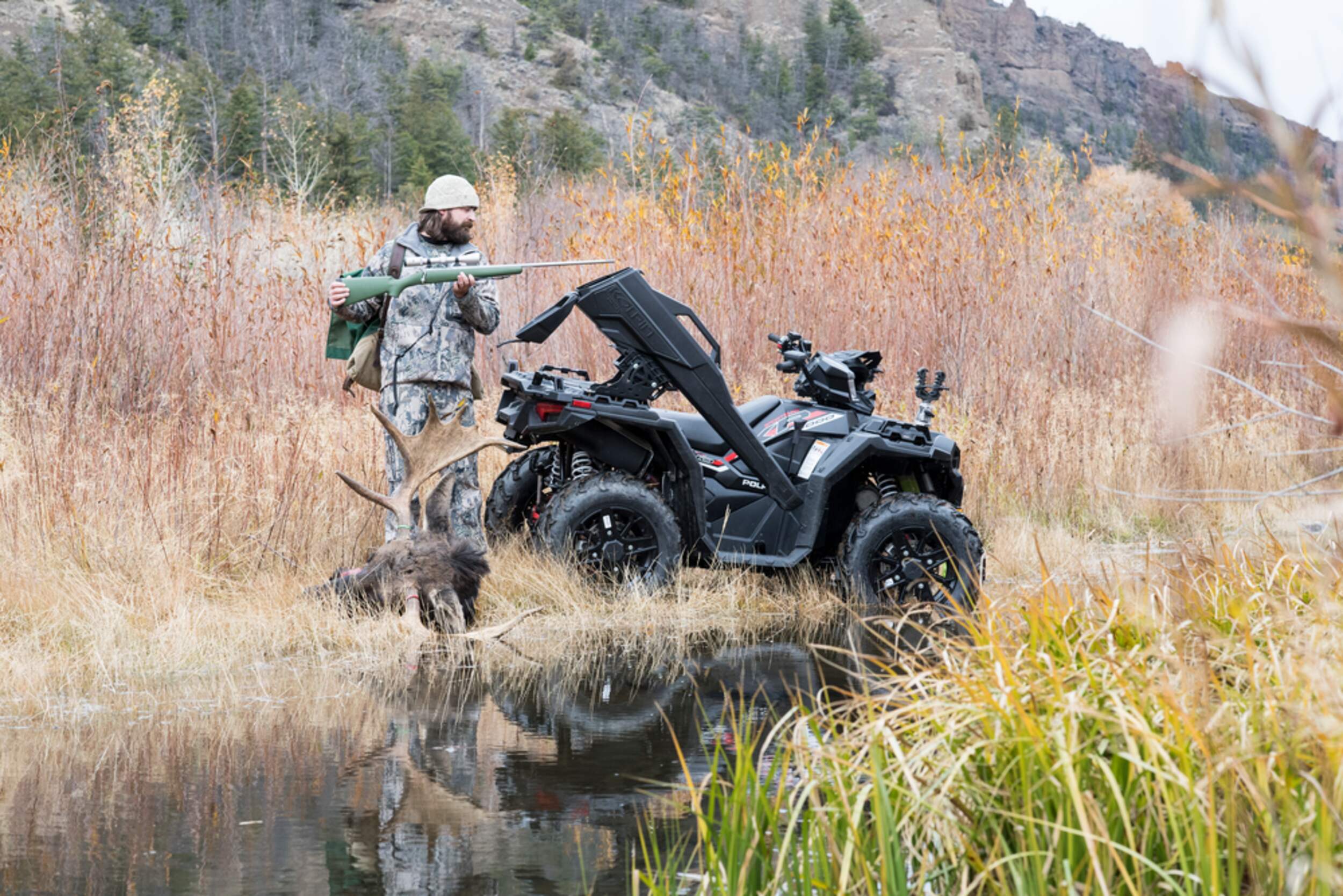 Kolpin Stronghold Gun Boot with Auto Latch Mount, Canadian Tire