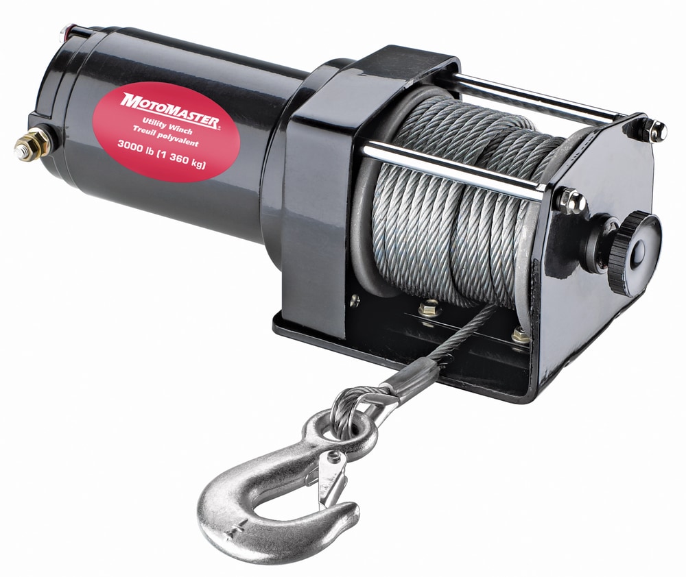 MotoMaster 3000lb Utility Winch Canadian Tire