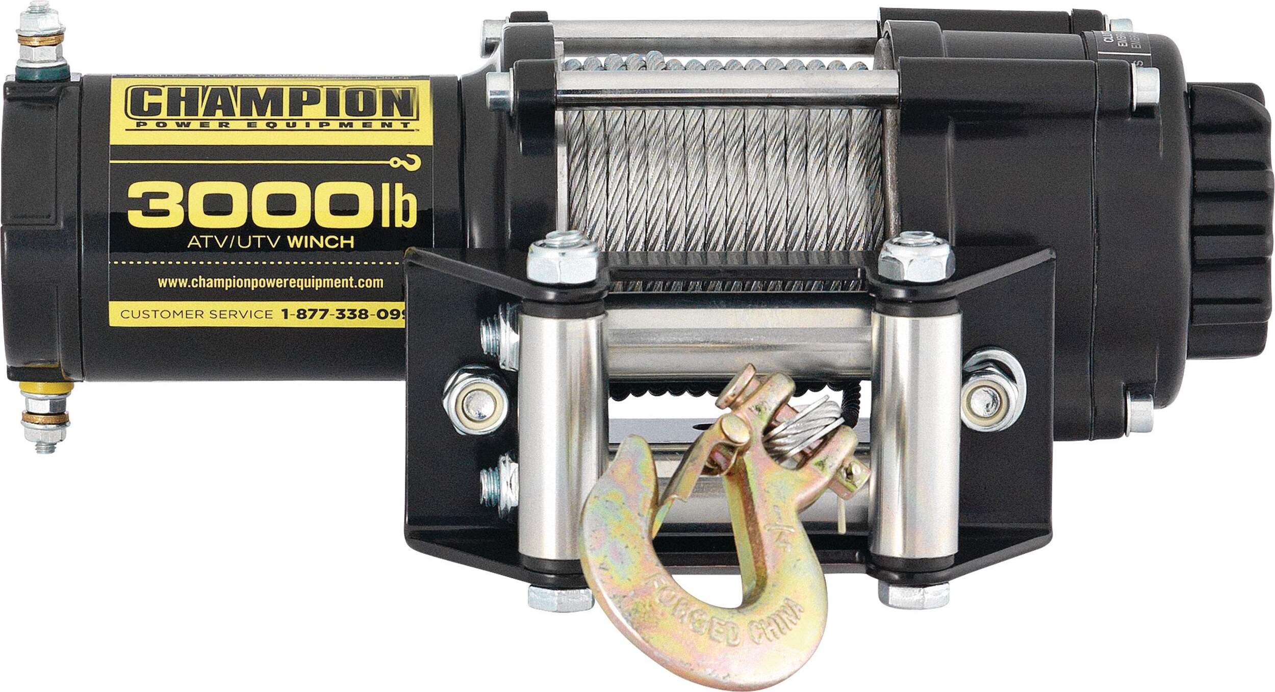 Ensemble de treuil Champion Power Equipment 13004, 3 000 lb Front_Elevated