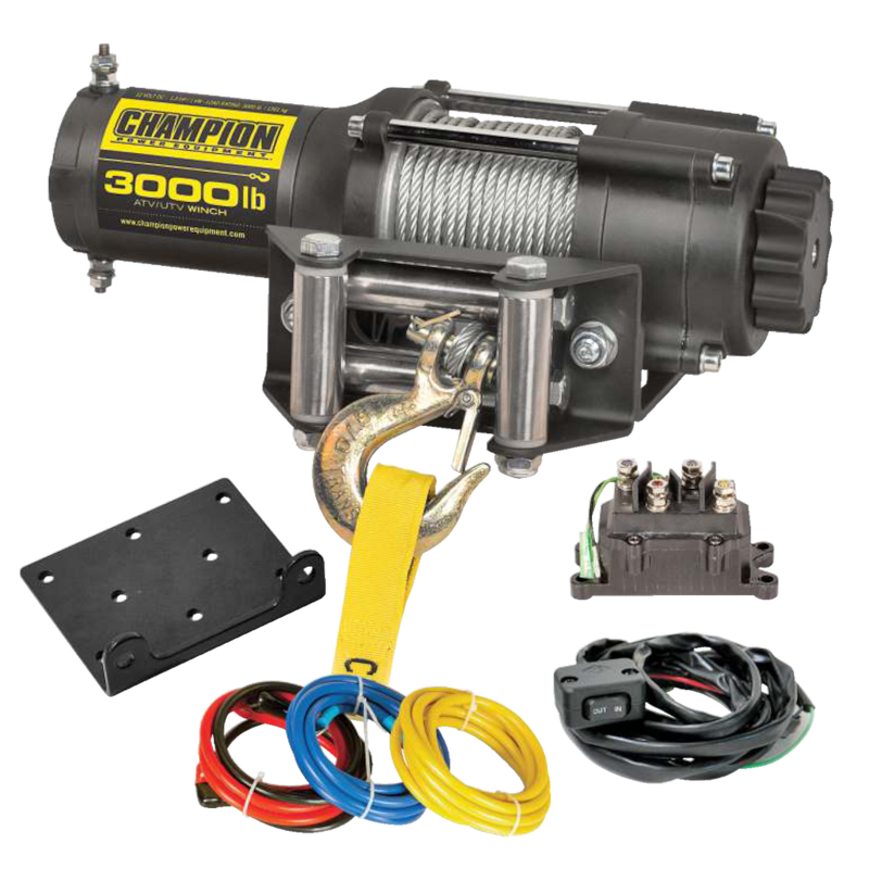Champion Power Equipment 13004 Winch Kit, 3000lb Canadian Tire