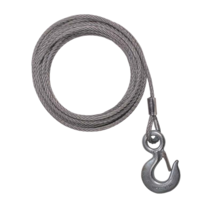 Ben-mor ASY-WC-25 Galvanized-Steel Winch Cable, 25-ft x 3/16-in