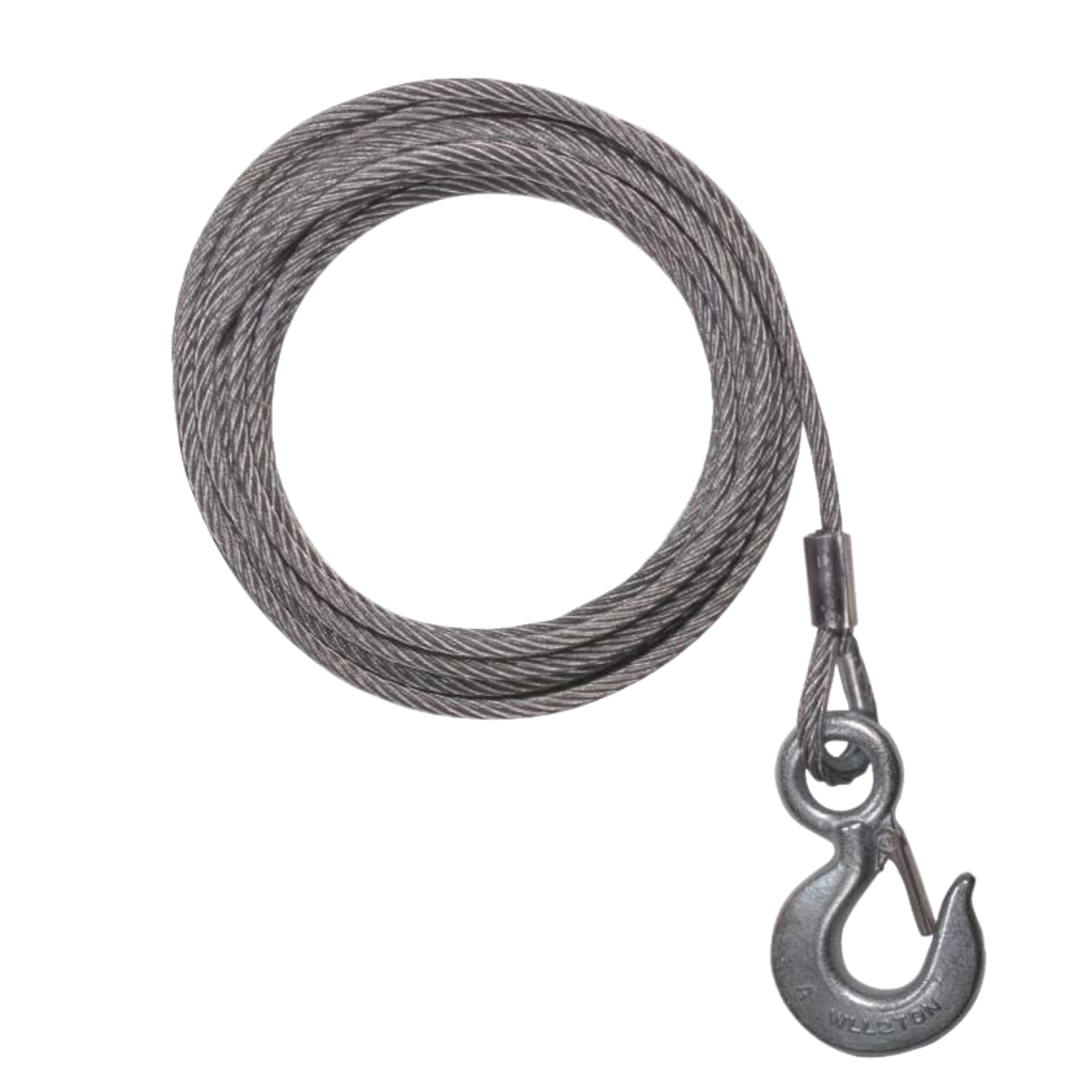 Câble acier spécial treuil - 14 mm de diamètre - Zimmer