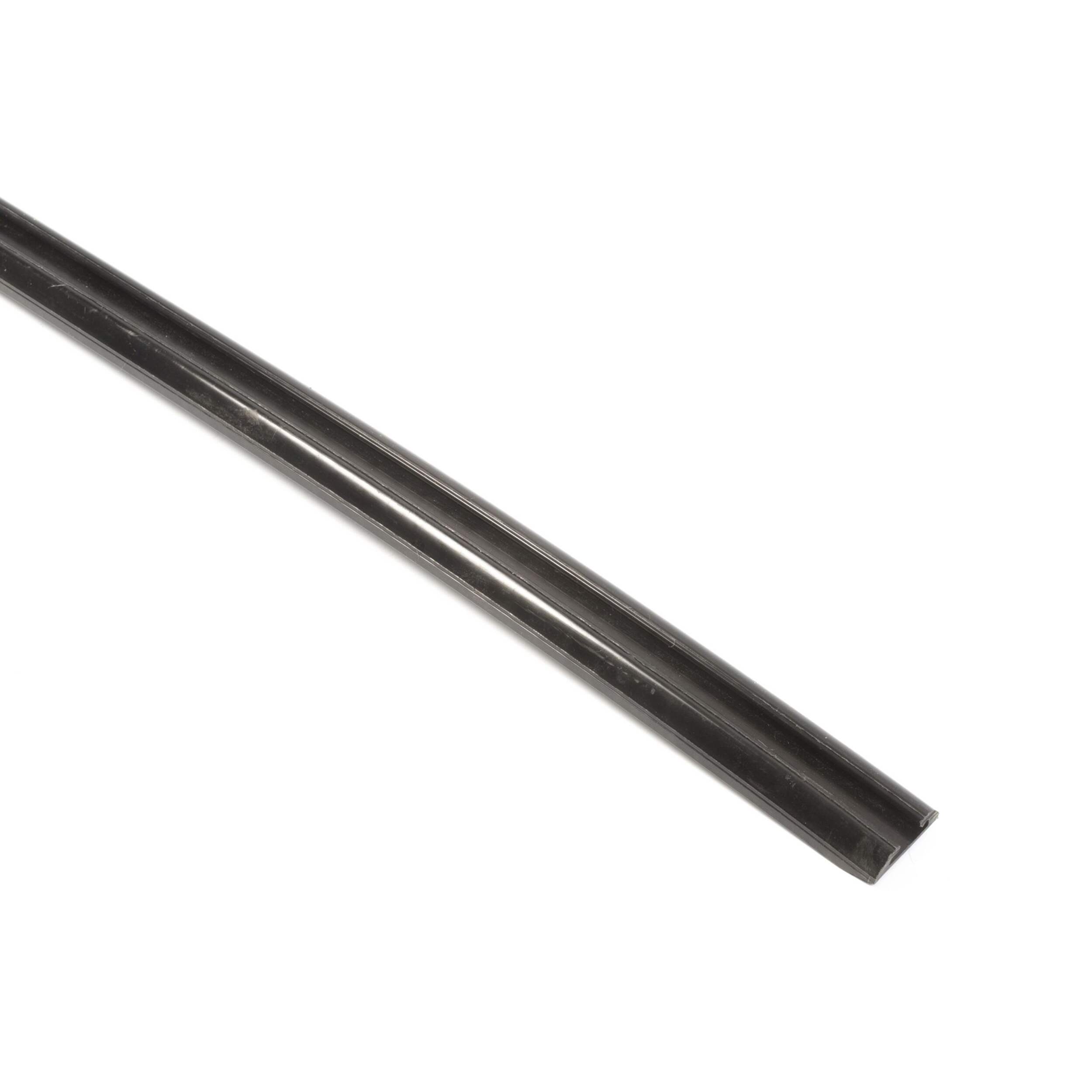 KIMPEX Graphite Snowmobile Slide with Marker, Left Overhead_Plunge