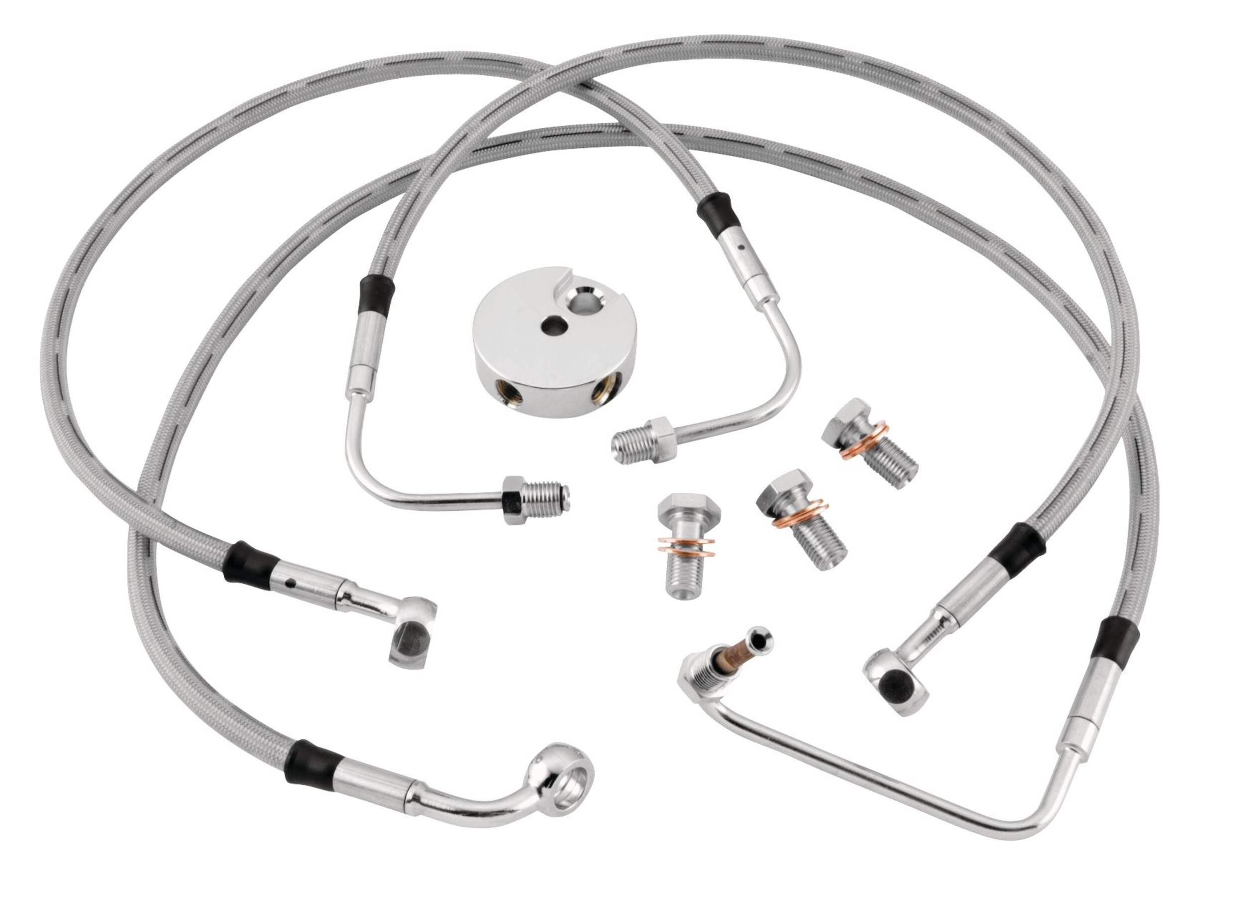 Twin Power Front Brake Line Kits Composite_or_Mixed