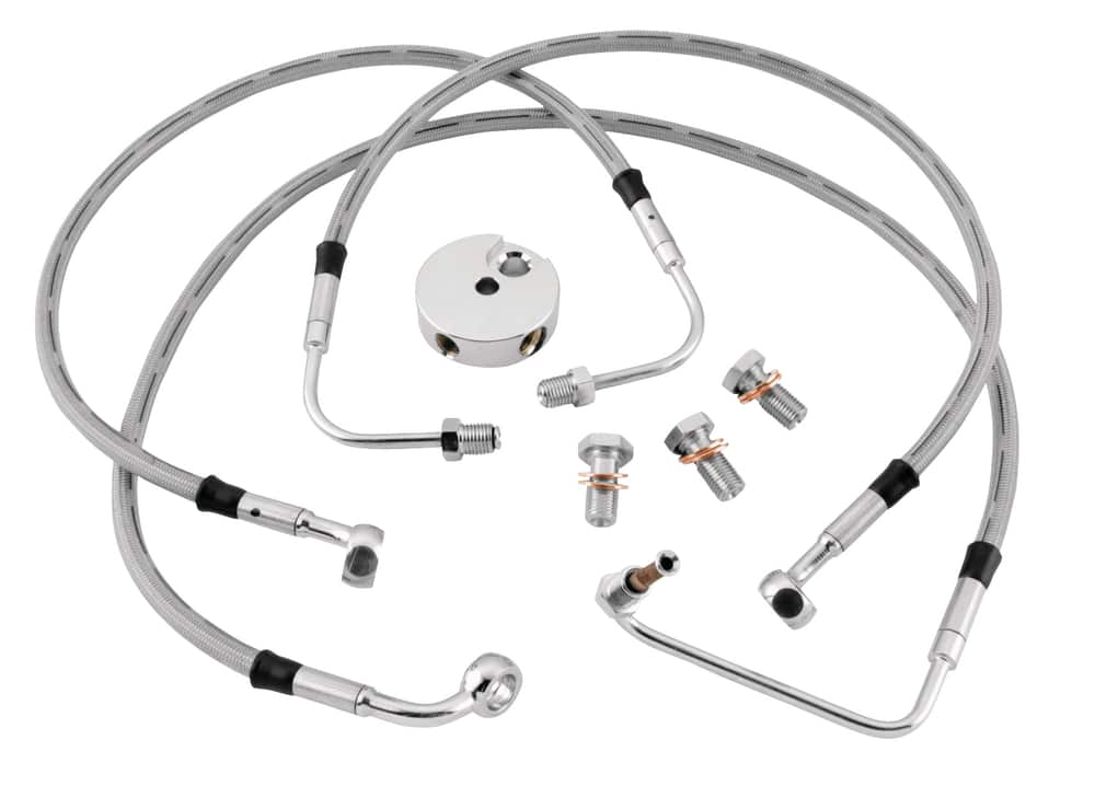 Twin Power Front Brake Line Kits 