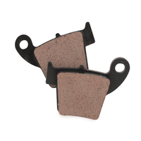 Plaquettes et segments de frein standard BikeMaster, arrière Front_Flat