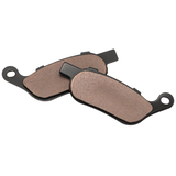 Twin Power X-Stop Sintered Brake Pads for Harley-Davidson, Rear Front_Flat