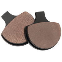 Twin Power X-Stop Sintered Brake Pads for Harley-Davidson, Front Front_Flat