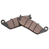 Twin Power X-Stop Sintered Brake Pads for Victory, Rear Front_Flat