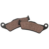 Twin Power Organic Brake Pads for Harley-Davidson Rear Front_Flat
