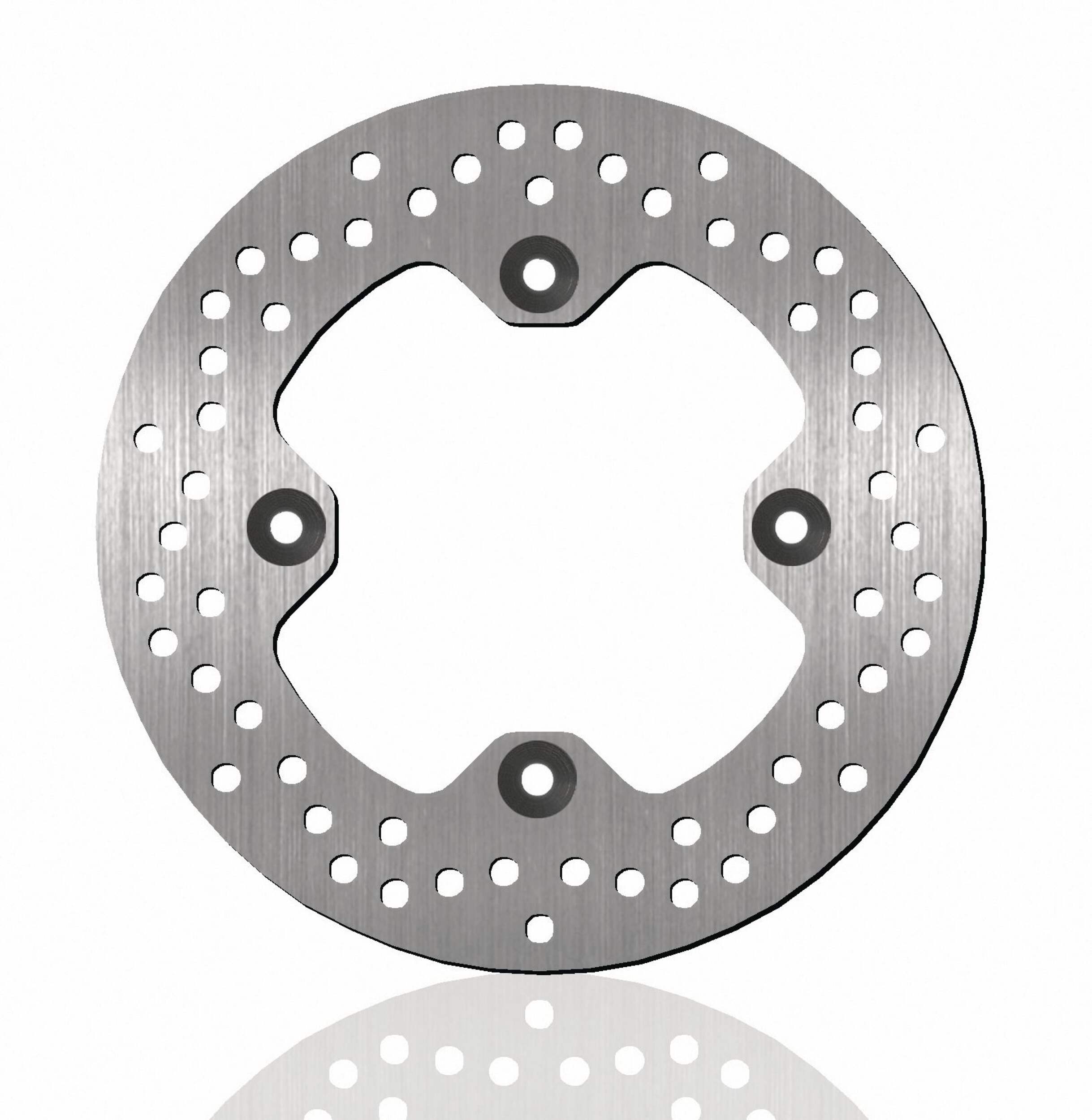 BikeMaster Brake Rotor, Rear Front_Flat