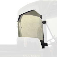 Kolpin UTV Windshield Rear Panel for 2007-2012 John Deere® 625i/825i/HPX Front_Angled_Left