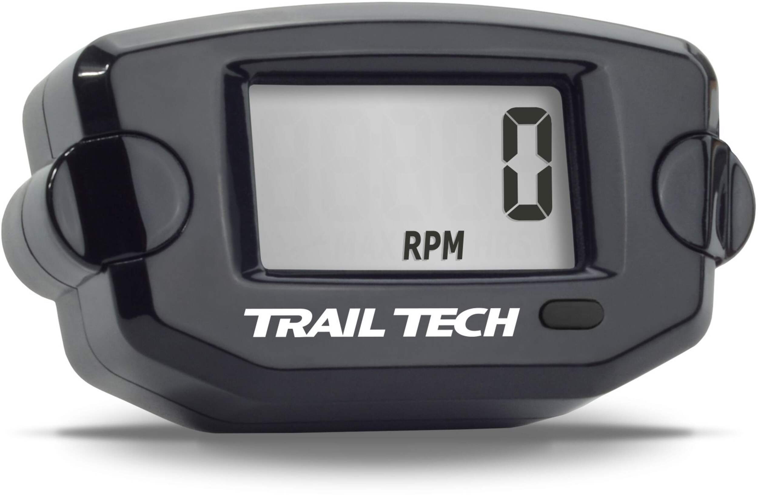 Jauge numérique TTO compte-tours/heures Trail Tech, noir Front_Three_Fourths_Angled_Right