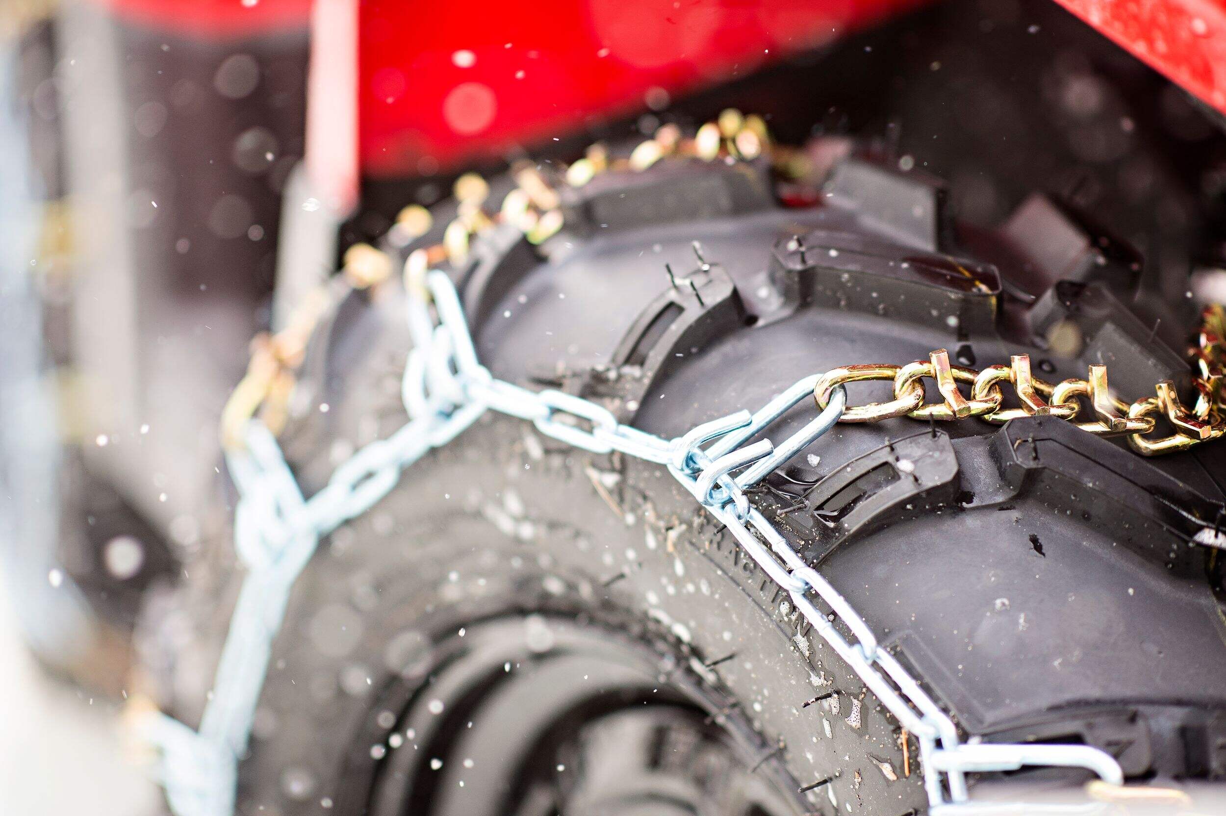 Kolpin VBar ATV Tire Chains, 11in Canadian Tire