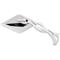 Rétroviseur à tige Diamond Flame BikeMaster Back_Flat