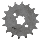 BikeMaster Sprocket 420 15T, Front Front_Flat