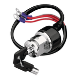 Interrupteurs d’allumage à clé de sécurité ronde à 3&nbsp;fils Twin Power Front_Angled_Right