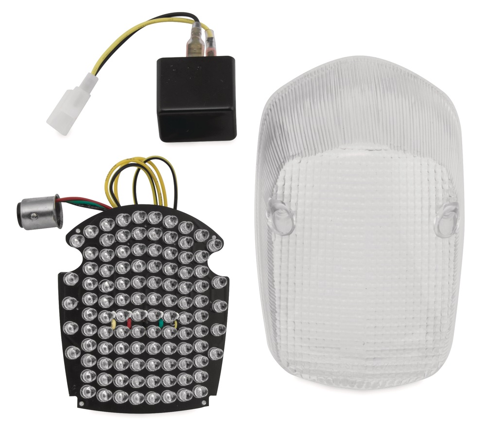 BikeMaster Integrated Clear Tail Lights Canadian Tire