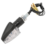BikeMaster Narrow Arrow Head II LED Turn Signals Front_Three_Fourths_Angled_Left