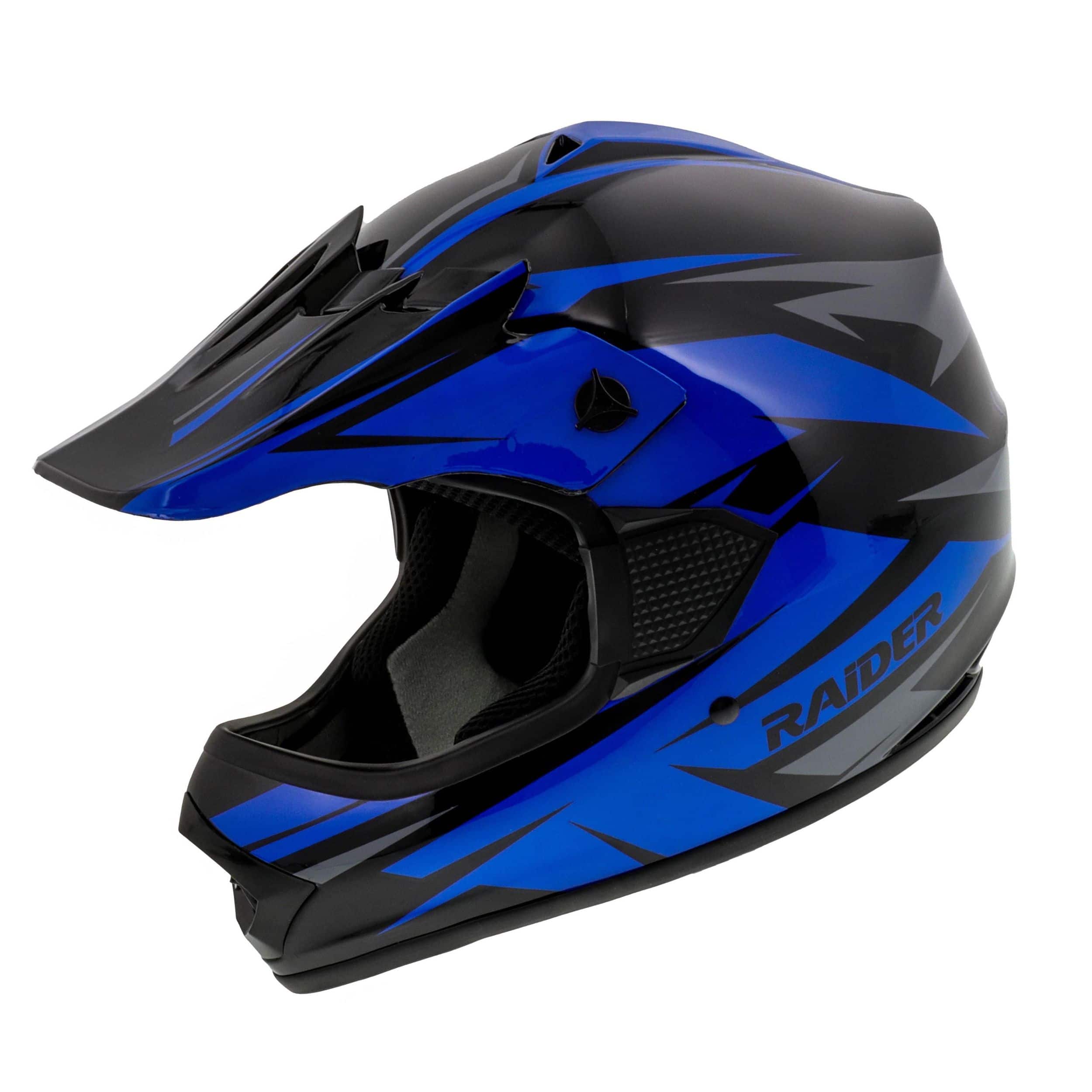 Raider GX4 ATV Helmet, Youth, Blue, Assorted Sizes | Canadian Tire