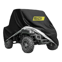 SiGi UTV Cover Front_Three_Fourths_Angled_Right