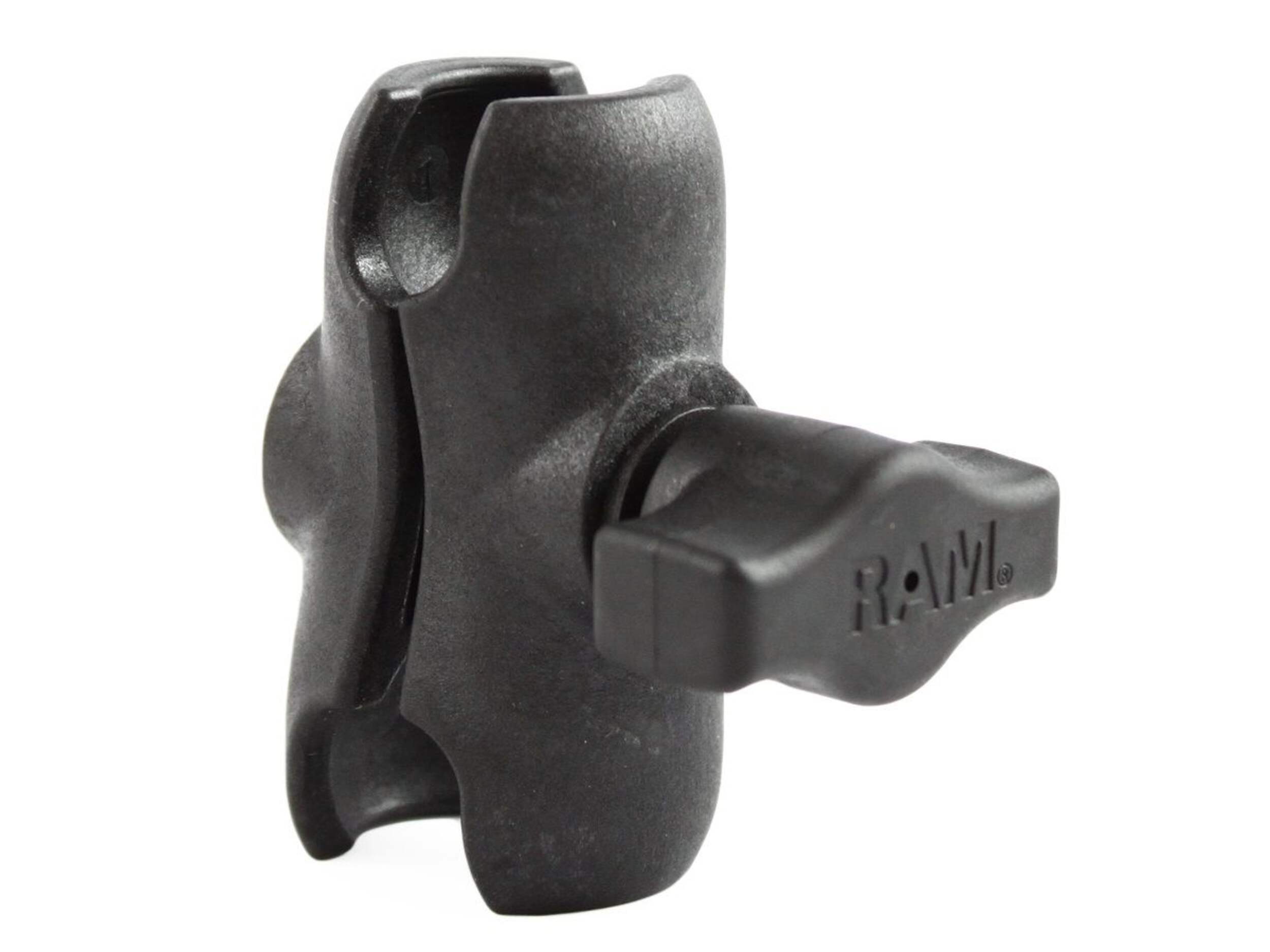RAM® Composite Double Socket Arm, Medium, B-Size Front_Three_Fourths_Angled_Left