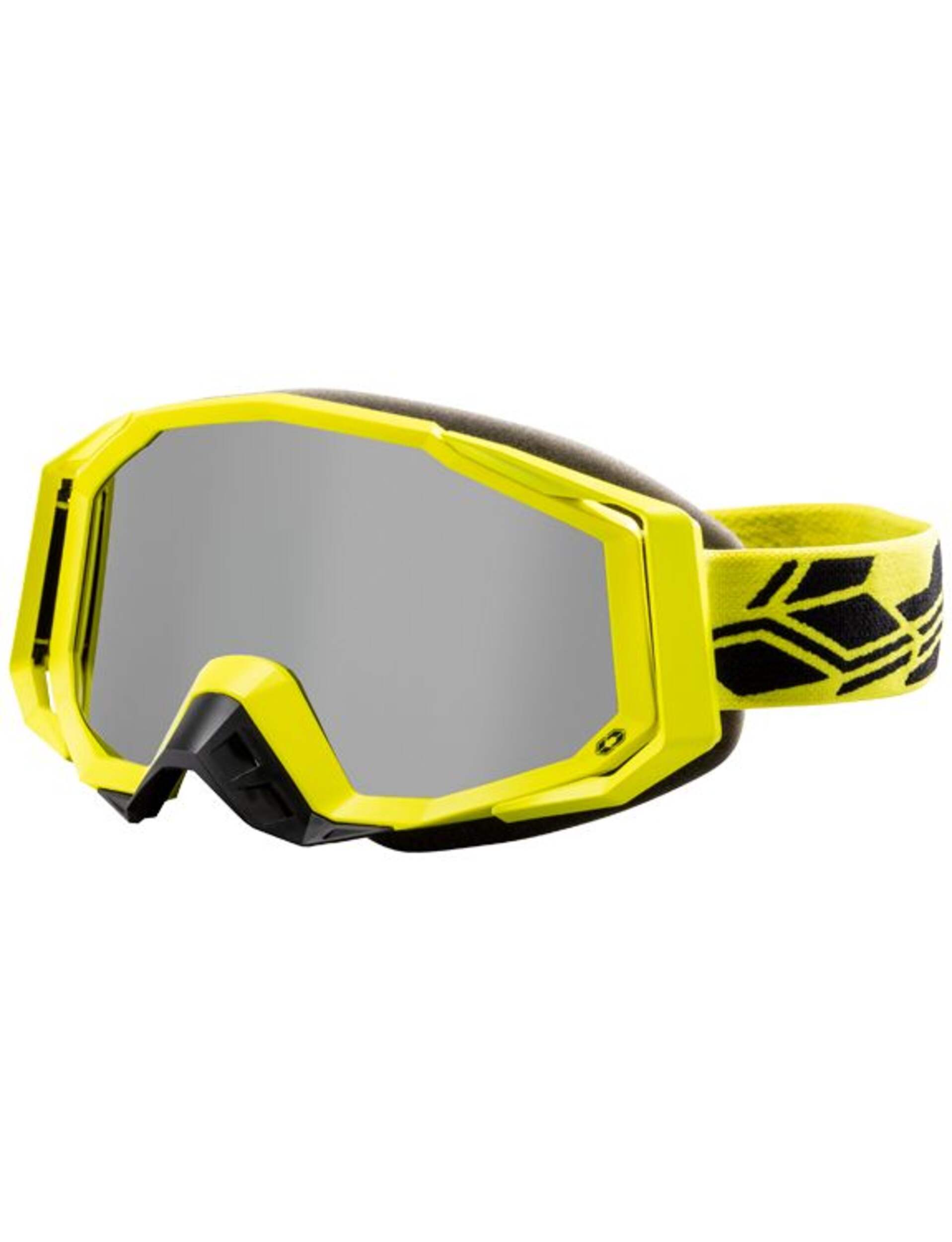 Castle X Trace Goggle Matte Hi-Vis Front_Three_Fourths_Angled_Left