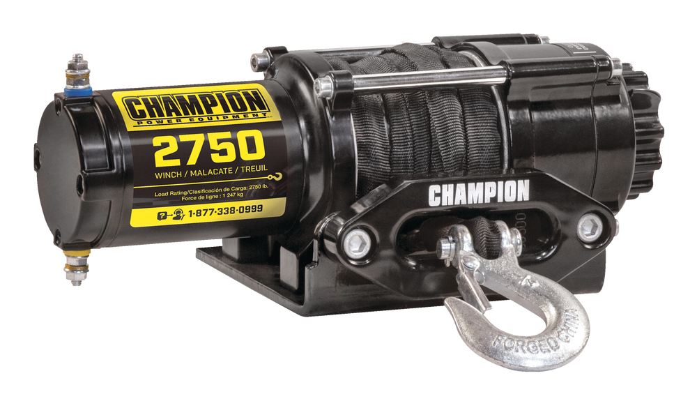 Champion Synthetic Rope ATV Winch Kit, 2,750lb Canadian Tire