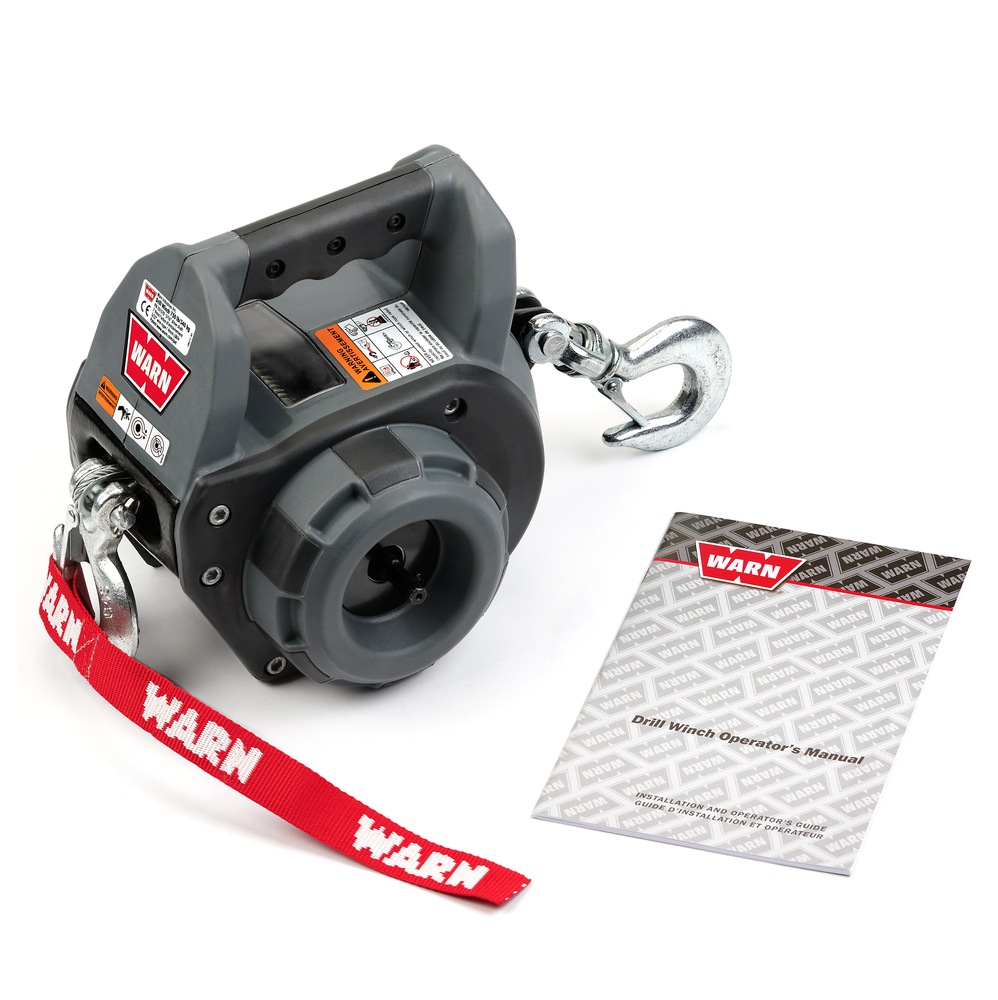 Warn Drill Winch, 750lb Canadian Tire