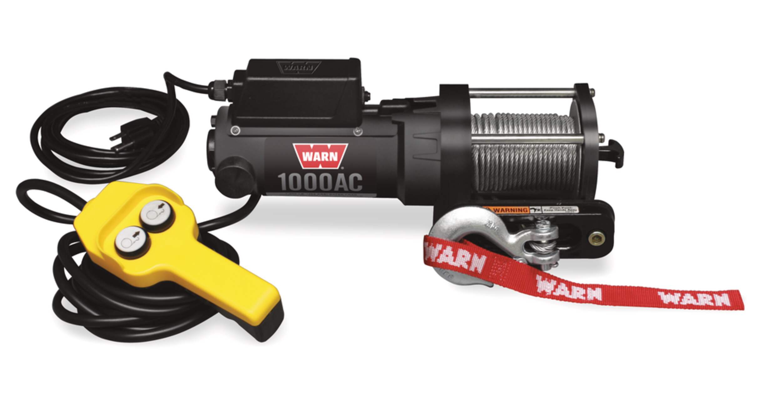 Warn AC Electric Winch, 120V, 1,000-lb Front_Elevated