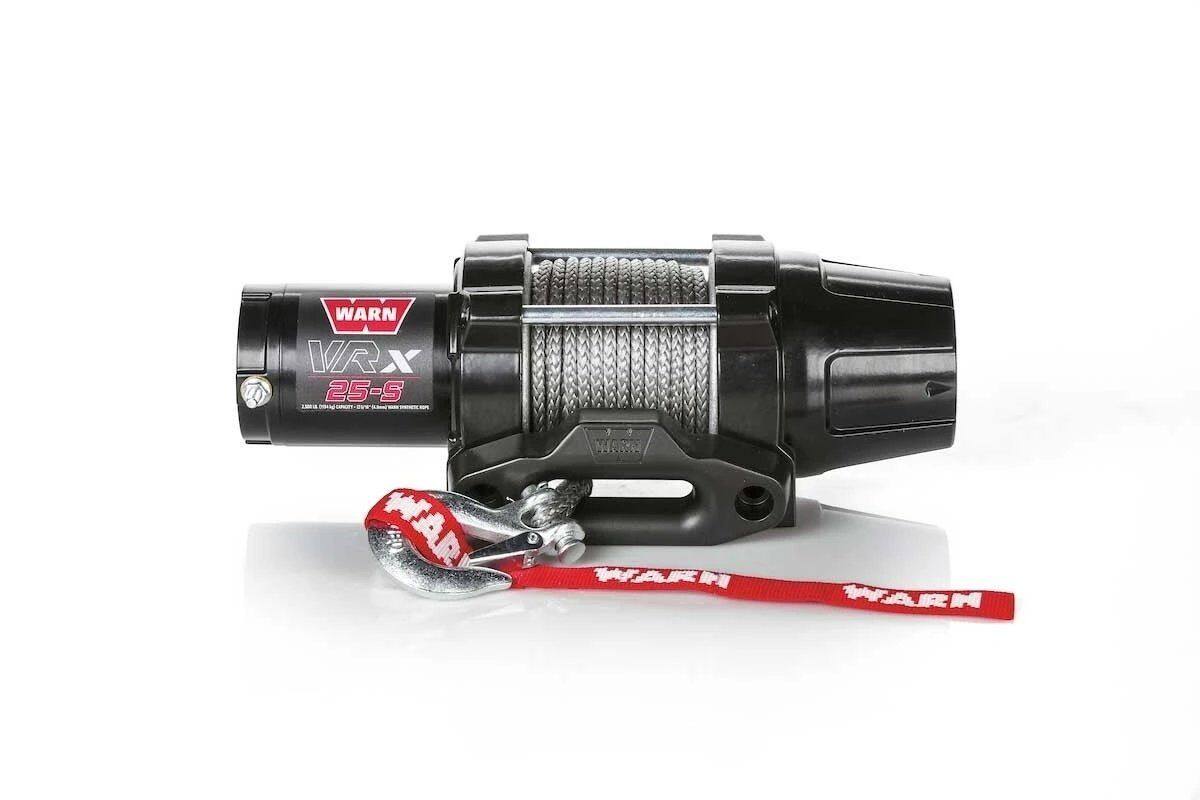 Warn VRX 25-S Synthetic Rope Winch, 2500-lb