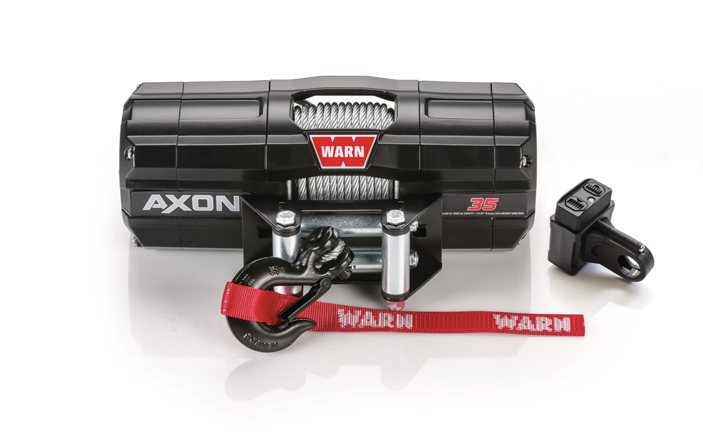 Warn Axon 35 Wire Rope Winch, 3500lb Canadian Tire