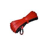 MotoMaster Synthetic Winch Rope, Red Overhead_Plunge