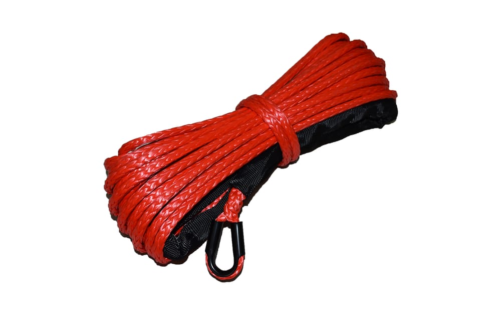 MotoMaster Synthetic Winch Rope, Red | Canadian Tire