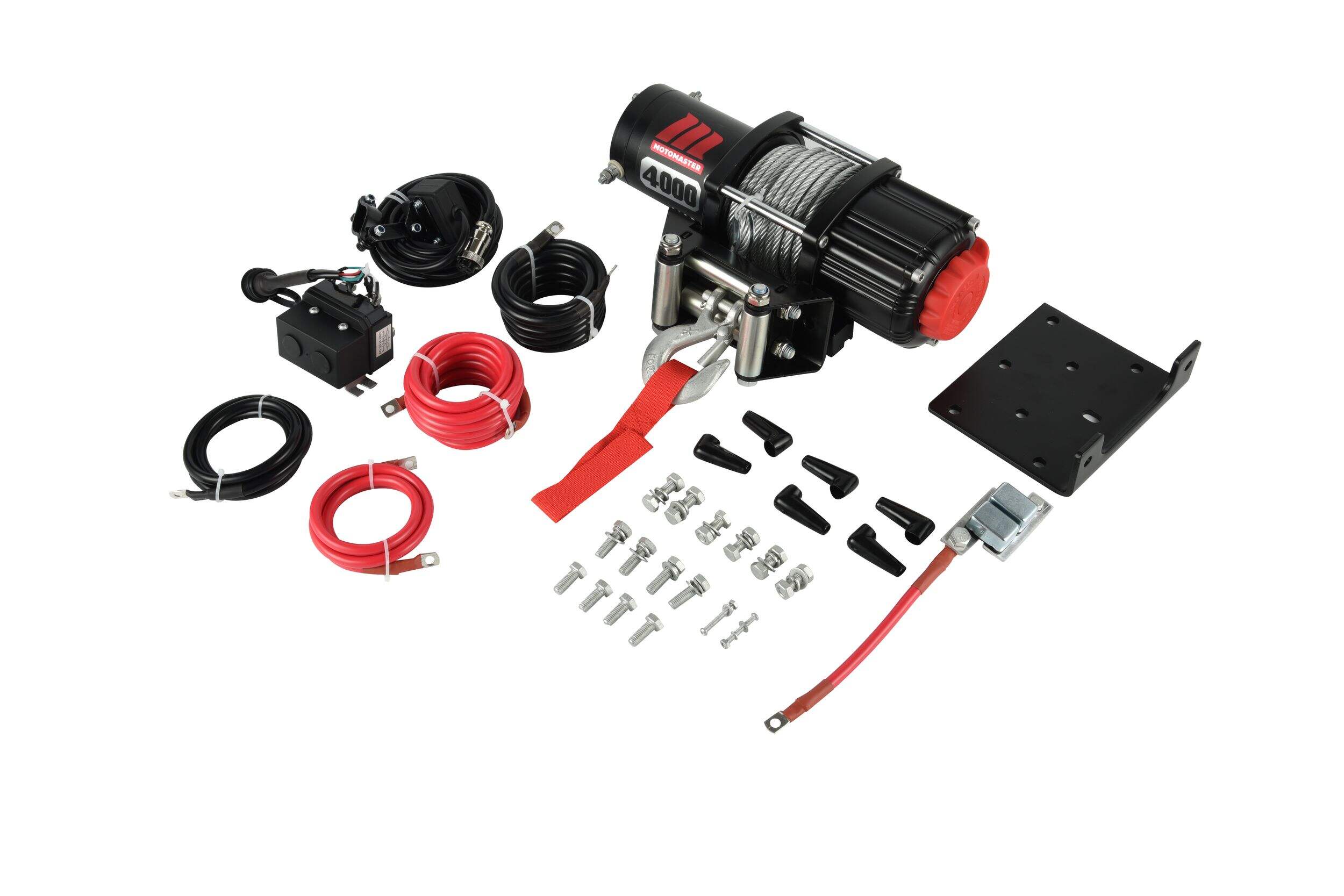 MotoMaster Steel ATV Winch, 4000lb Canadian Tire