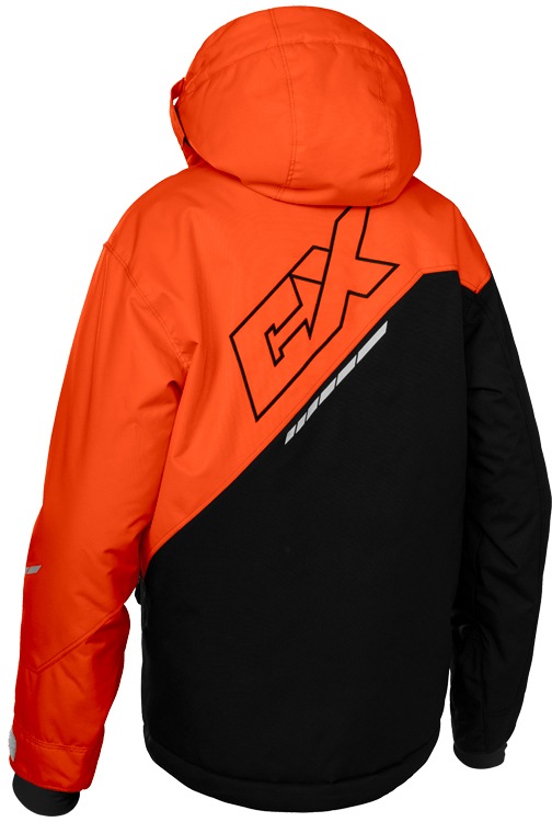 Castle X Youth Stance G2 Snowmobile Jacket, Black/ Orange Canadian Tire
